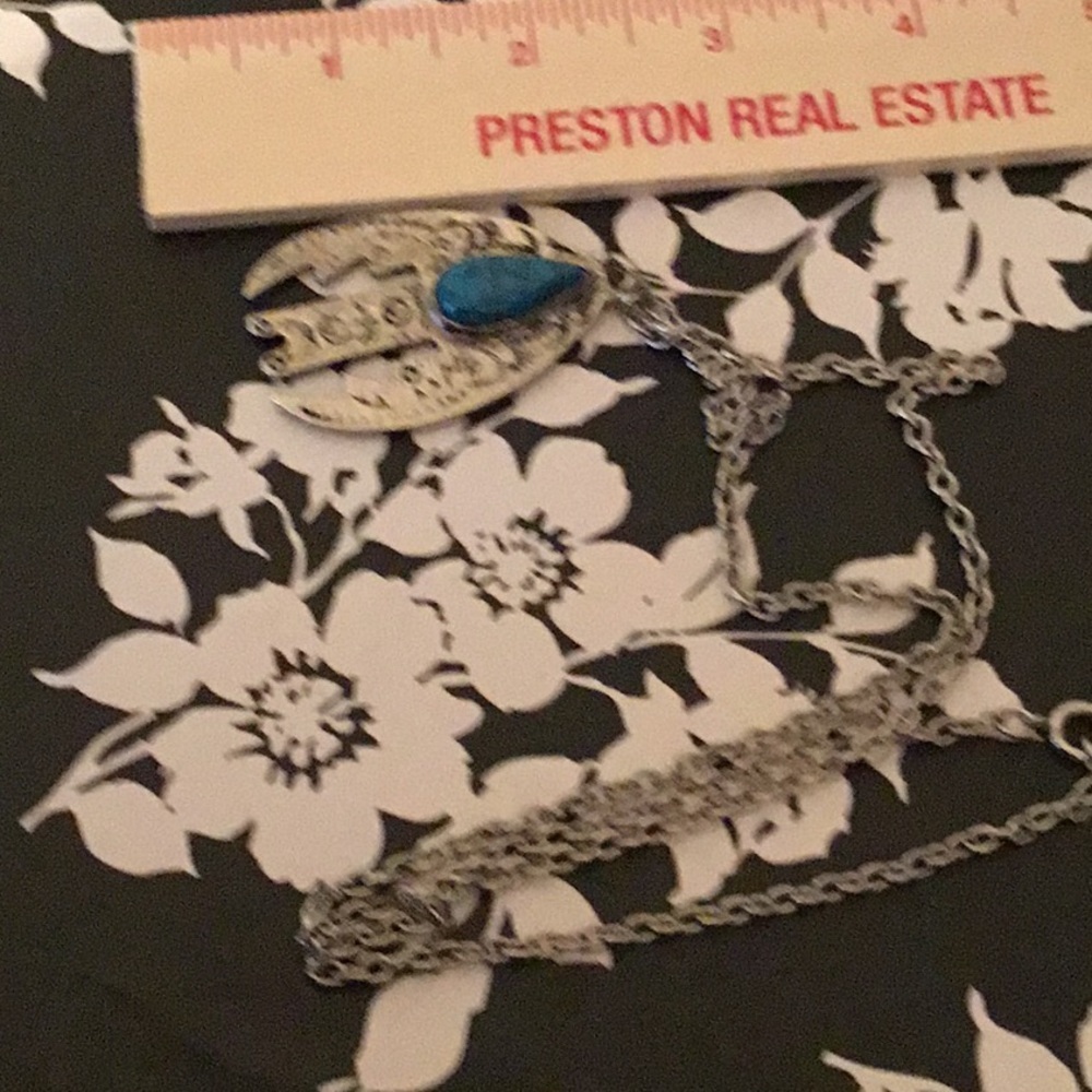 ❤️Western necklace with design and chain - Picture 2 of 3